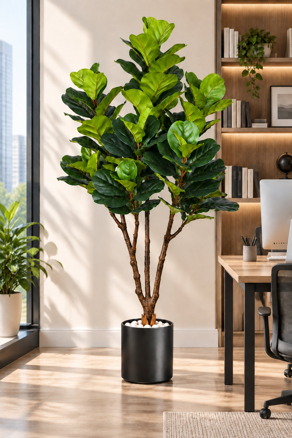Artificial Fiddle Leaf Plant | 150 cm | 135 Leaves